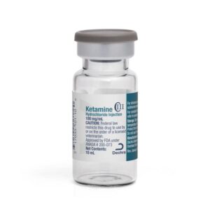 Ketamine Hydrochloride Injection may be used in cats for restraint or as the sole anesthetic agent for diagnostic or minor, brief, surgical procedures that do not require skeletal muscle relaxation. It may be used in subhuman primates for restraint. Ketamine Hydrochloride Injection provides 100 mg/mL of ketamine hydrochloride and is available in 10 mL vials.